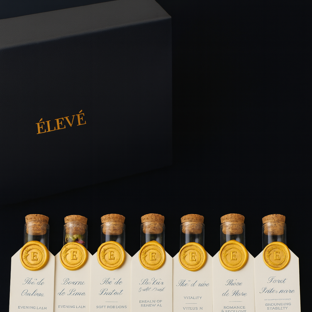 ÉLEVÉ Caja de té de lujo I Le Coffret du Thé