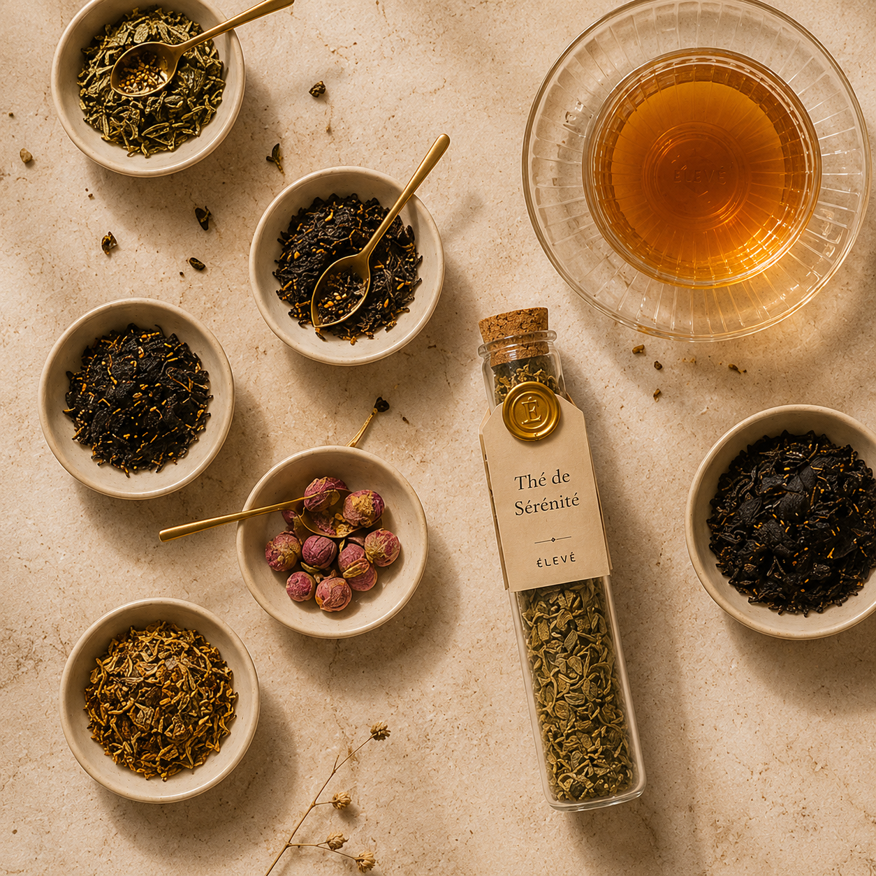 ÉLEVÉ Caja de té de lujo I Le Coffret du Thé